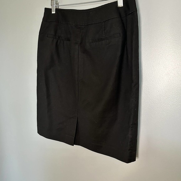 HALOGEN Black Pencil Skirt Size 8 - Picture 4 of 6